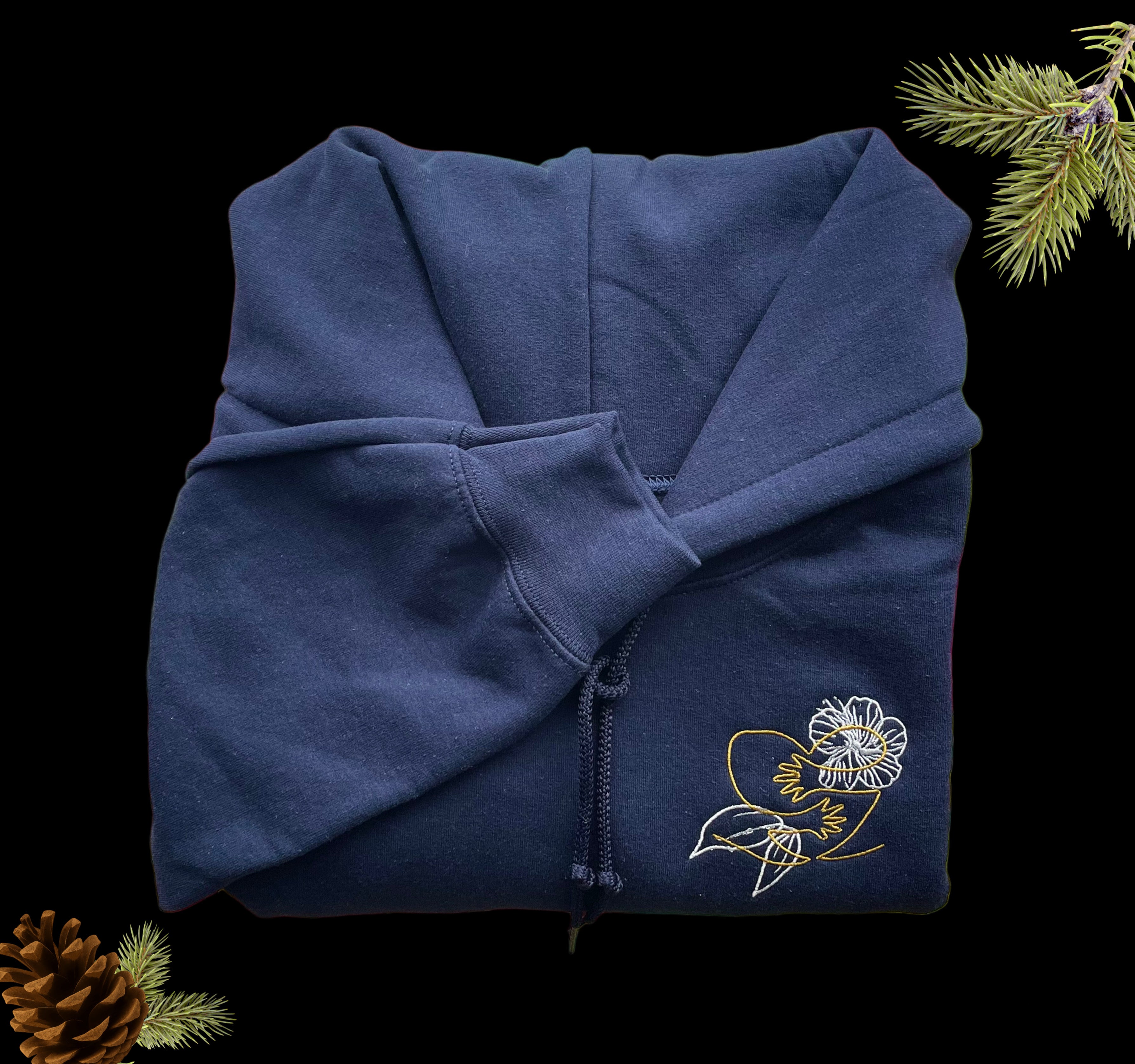 Hoodie Brodé – “Garde ton cœur” | Proverbes 4:23