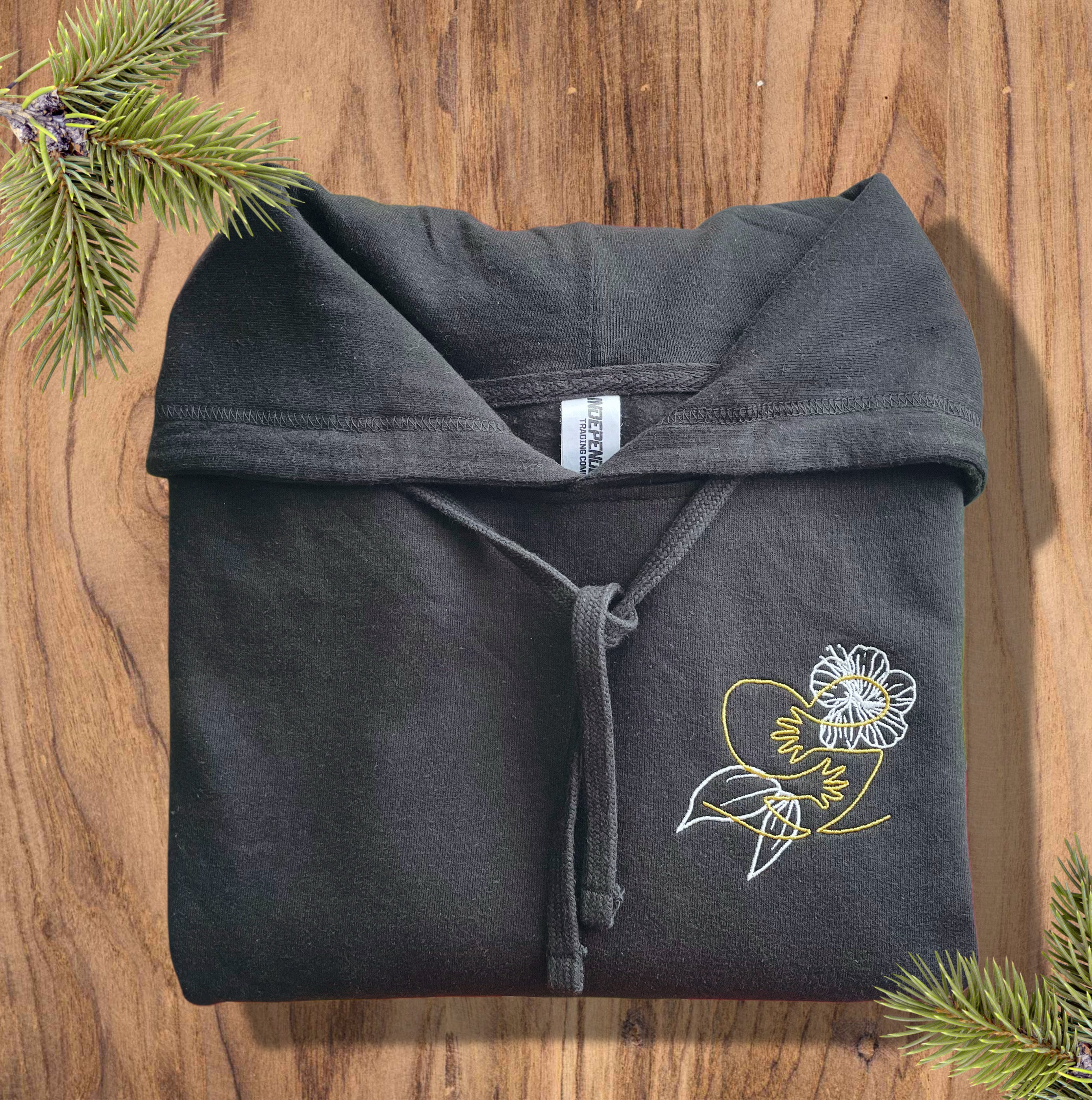 Hoodie Brodé – “Garde ton cœur” | Proverbes 4:23