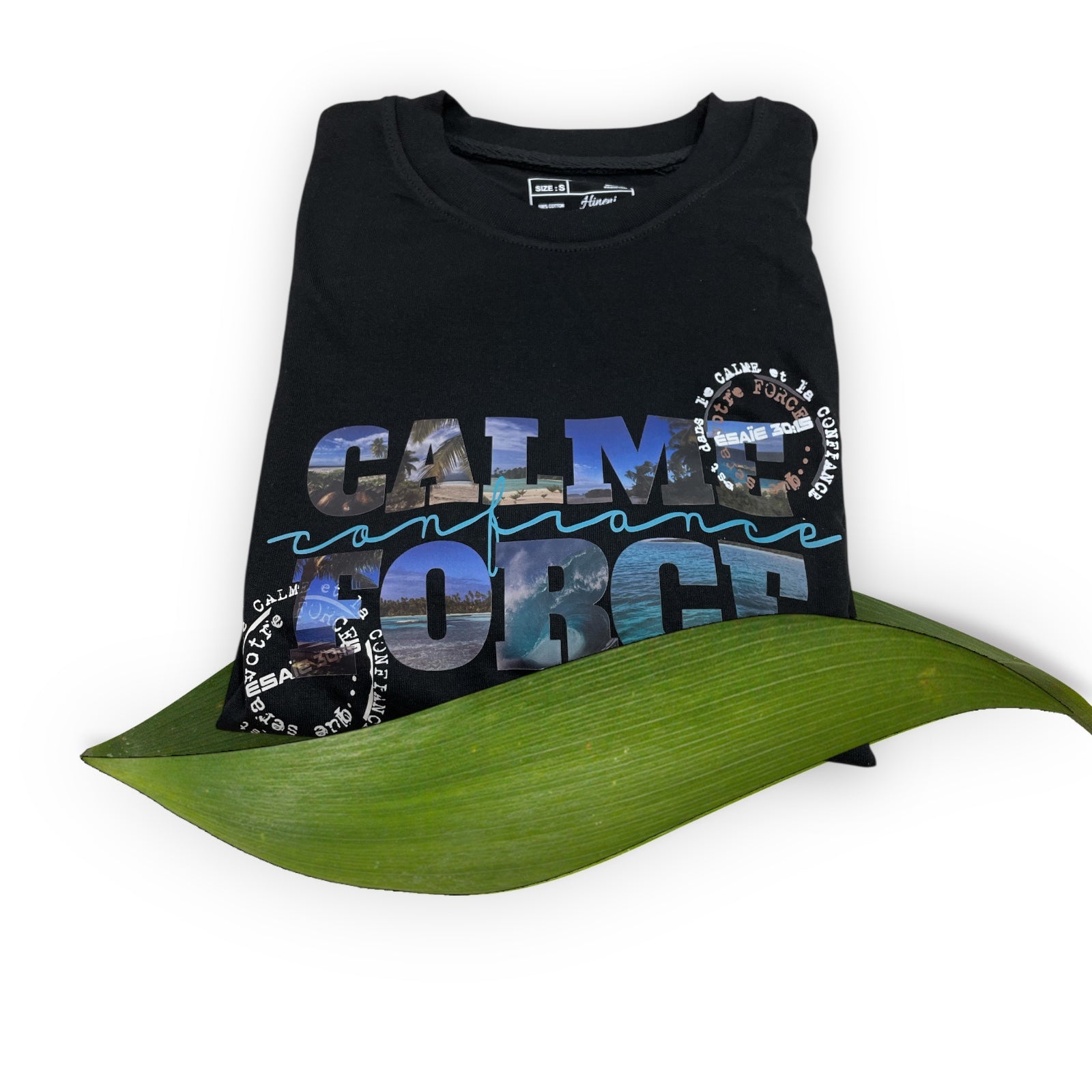 T-Shirt surdimensionné ''Calme, Confiance, Force''