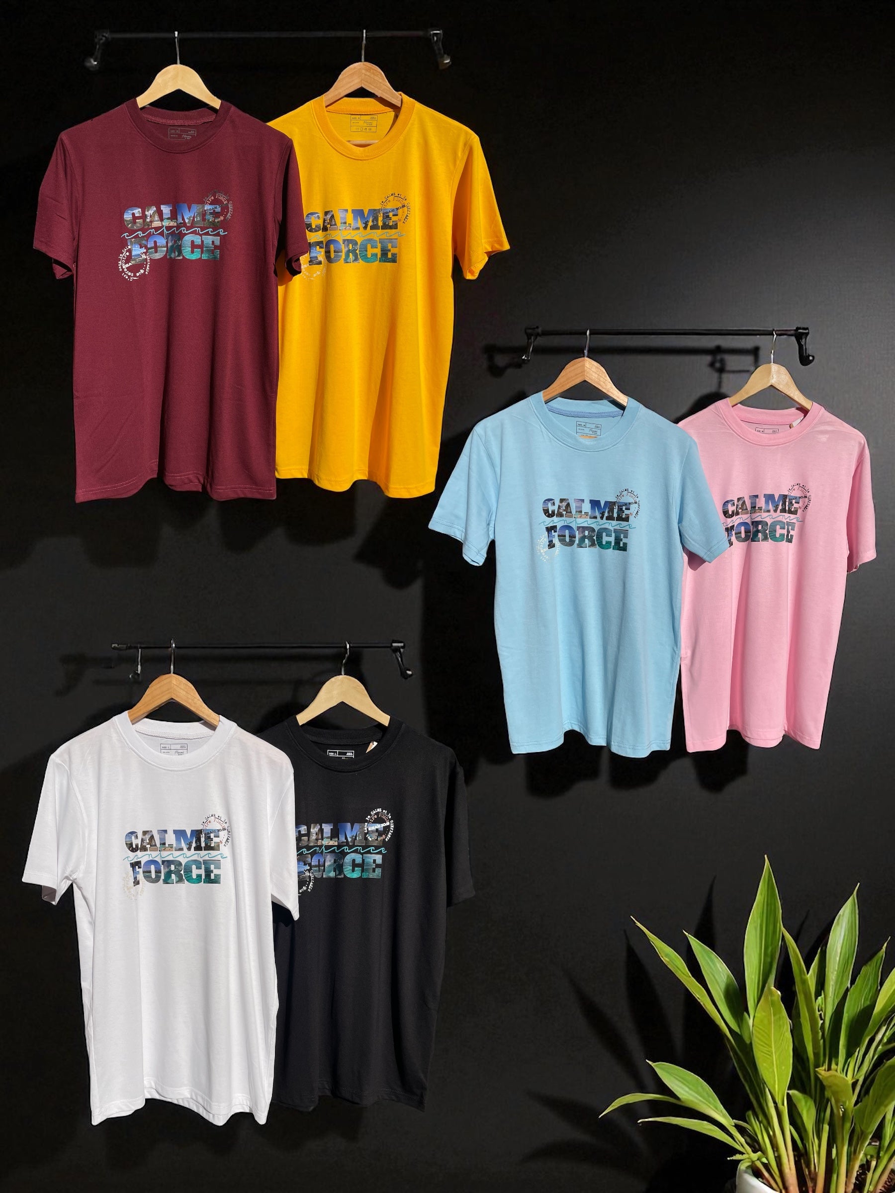 T-Shirt surdimensionné ''Calme, Confiance, Force''