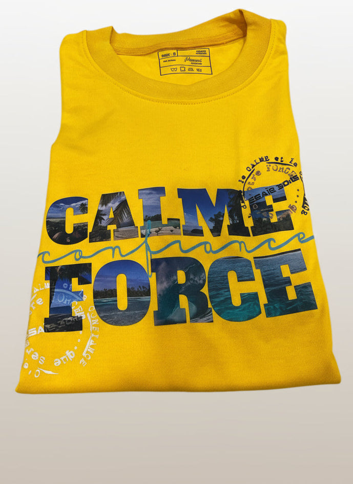 T-Shirt surdimensionné ''Calme, Confiance, Force''